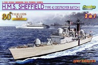 H MS Sheffield Type 42 Destro Batch 1 Dragon 7133