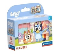 ÉPÍTŐKOCKÁK 6 DB-OS KÉK