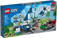 LEGO CITY POLICJA 60316 Posterunek Policji - Komisariat Helikopter Samochód