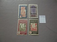Francja kolonie - Niger stare znaczki