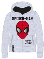 MARVEL MIKINA NA ZIPS S KAPUCŇOU SPIDERMAN R116