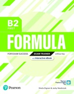 Formula. B2 First. Exam Trainer without key with student online resources +