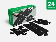 Waytoplay puzzle gumowe droga trasa do układania wodoodporna 24 el Highway