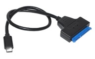 ADAPTER KABEL PRZEJŚCIÓWKA HDD USB 3.1 SATA 22 PIN KOŃCÓWKA USB C TYP C
