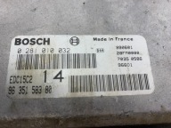 PEUGEOT 306 2.0 HDI control unit of the engine 9635158380