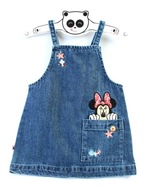 NEXT MINNIE MOUSE Sukienka jeans r. 9-12 m 80 cm