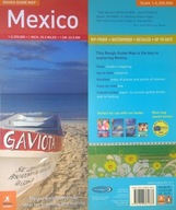 MEXICO MEKSYK MAPA ROUGH GUIDES MAP WODOODPORNA