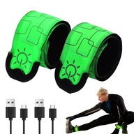 2x OPASKA ODBLASKOWA LED ODBLASK DO BIEGANIA