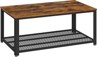 Lavica stôl podkrovný konferenčný stolík rustikálny industriálny kovový
