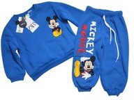 ZARA krásna súprava teplákov 104-110 4-5 joggersy Mickey Mouse teplá bavlna