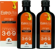 EstroVita Omega 3-6-9 s vitamínom E 300ml ODOLNOSŤ