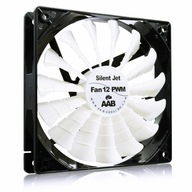 AAB SILENT JET FAN 12 CM (15 łopatek)+65% WYDAJNY WENTYLATOR WIATRAK PC PWM