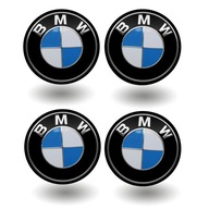 Emblematy Naklejki na Kołpaki Felgi Znaczek Dekielki BMW do Samochodu