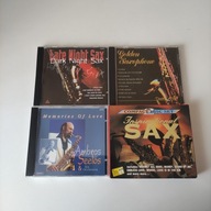 PRZEBOJE NA SAKSOFONIE - SAX MUSIC - PAKIET 5x CD -