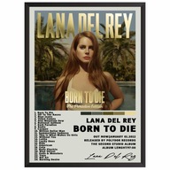 Lana Del Rey Born To Die Plagát Obrázok s albumom v rámčeku Darček