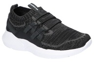 AMERICAN CLUB HA83 ADIDASY, BUTY SPORTOWE, BUTY DZIECIĘCE WSUWANE BLACK 35