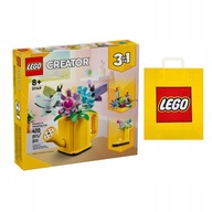 LEGO Creator 3 w 1 - Kwiaty w konewce (31149) + Torba Lego + Katalog PDF