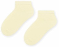STEVEN KIDS členkové ponožky BAVLNA 004 žltá ' 26-28