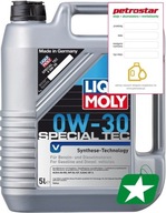 Motorový olej Liqui Moly Special TEC V 5 l 0W-30