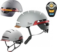 MFI INTELIGENTNY KASK ROWEROWY E-ROAD ADV POPIEL