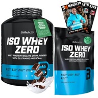 BIOTECH ISO WHEY ZERO 2270g BIAŁKO WPI + ISO WHEY ZERO 500g IZOLAT SERWATKA