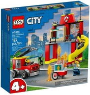 LEGO City Remiza strażacka i wóz strażacki 60375