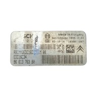 computer control unit of the engine Peugeot 206 3D 1.4 HDI 9661376380