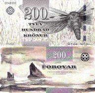 Wyspy Owcze 2011(2012) - 200 Kronur - Pick 31 UNC