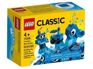 LEGO 11006 Classic Modré kreatívne kocky HQ