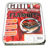 Grill jednorazowy z węglem drzewnym Flambit