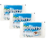 Zestaw MINI Batoników Bounty 7 sztuk 3 Opakowania