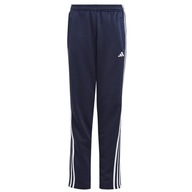 176 cm Nohavice adidas TR-ES 3 Stripes Pant Jr HY1099 tmavo modrá 176 cm