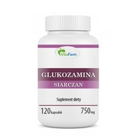 Glukosamín (síran) 2 KCl kapsule pullulan 750mg 120 ks.