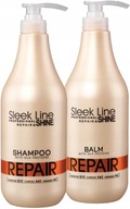 Stapiz Sleek Line Repair Shine Sada na vlasy Šampón 100ml Balzam 1000ml