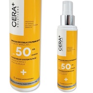 CERA+ Solutions Emulsja do ciała SPF 50 z filtrami, wysoka ochrona, 150ml