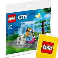 LEGO City 30639 Wybieg dla psów i hulajnoga + TORBA PREZENTOWA LEGO