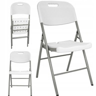 Cateringová stolička skladacia banketová LISA biela