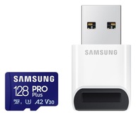 Karta pamięci Samsung 128 GB microSDXC PRO Plus 180 MB/s z czytnikiem USB