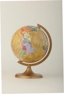 Globus polityczny retro 16cm