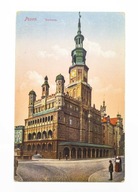 POZNAŃ - RATUSZ, RYNEK, FELDPOST 1914-1918