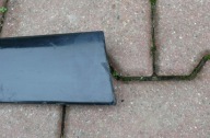 moulding lower door left front AUDI A6 C6 04-08r. 4F0853959B LZ9Y