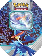 Pokemon TCG Tin plechovka Paldea QUAQUAVAL 4 boostery