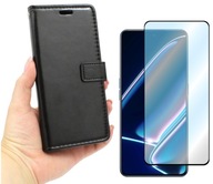 Etui do Realme GT Neo 5 5G Smart Crazy czarn+SZKŁO