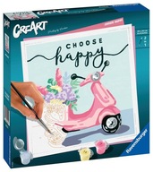 CreArt Malowanie po numerach Choose Happy 20125