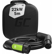 Green Cell kabel ładowanie samochodów elektrycznych 22kW 5m Typ 2 EV/PHEV