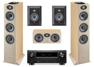 FOCAL THEVA N3-D + SURROUND + CENTER + DENON AVR-X2800H TOP KINO 7.0 ATMOS