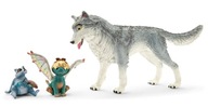 SCHLEICH Bayala Figúrka Lykos, Nugur a Piuh 70710