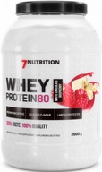 7NUTRITION WHEY PROTEIN 80 2000g BIAŁKO SERWATKOWE ODŻYWKA BIAŁKOWA 2 KG