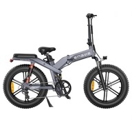 Rower elektryczny ENGWE X20 szary Fat Bike 20cali 750W Podwójna Bateria!