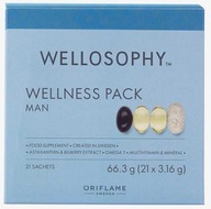 Oriflame WellnessPack MAN Wellosophy pre mužov výživový doplnok